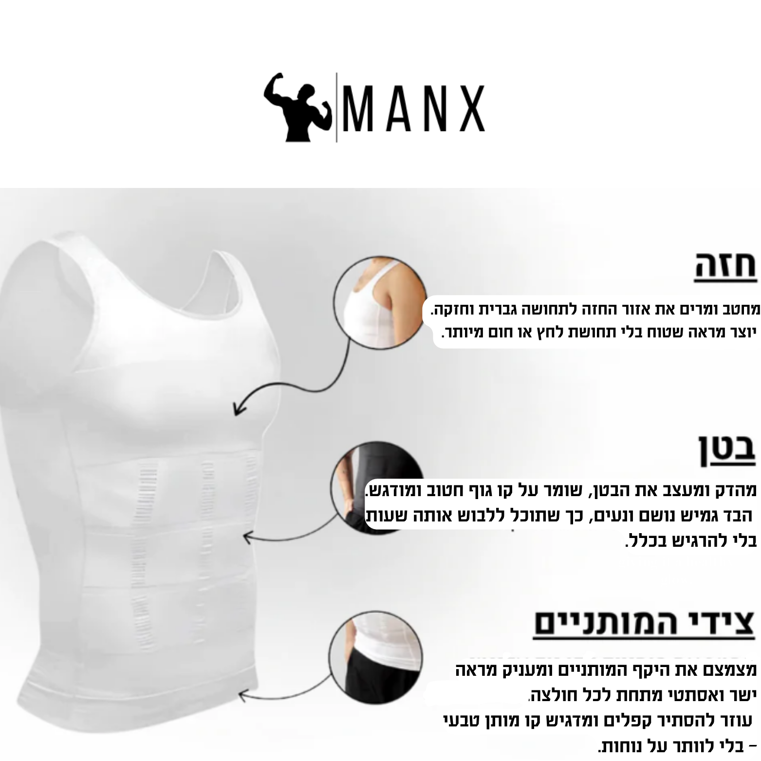 הגופיה המחטבת של MAN X